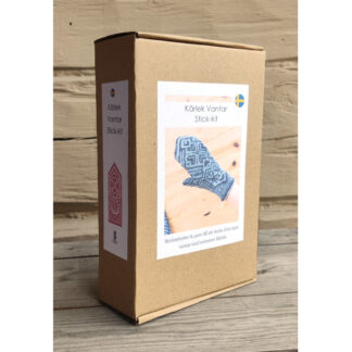 Kärlek Mittens Knitting Kit - ENG + SWE
