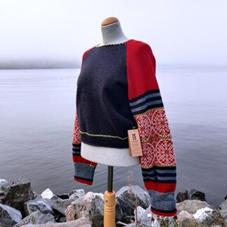 Livets Frö Jumper - Navy / Red - M