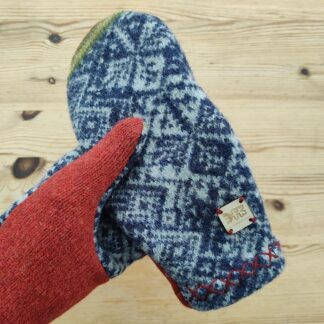 Felted Wool Mittens No. 29