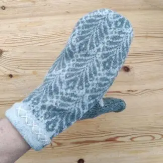 Felted Wool Mittens No. 33