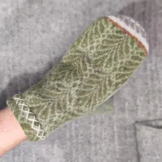 Felted Wool Mittens No. 35