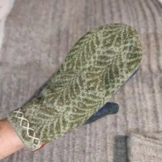 Felted Wool Mittens No. 36
