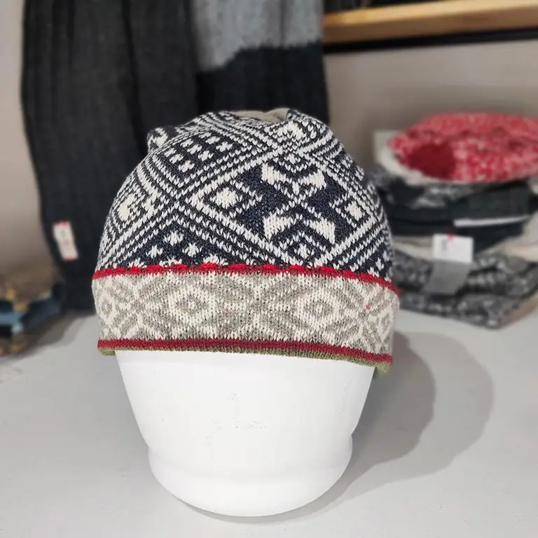 Skåne Hat - Charcoal/Cream