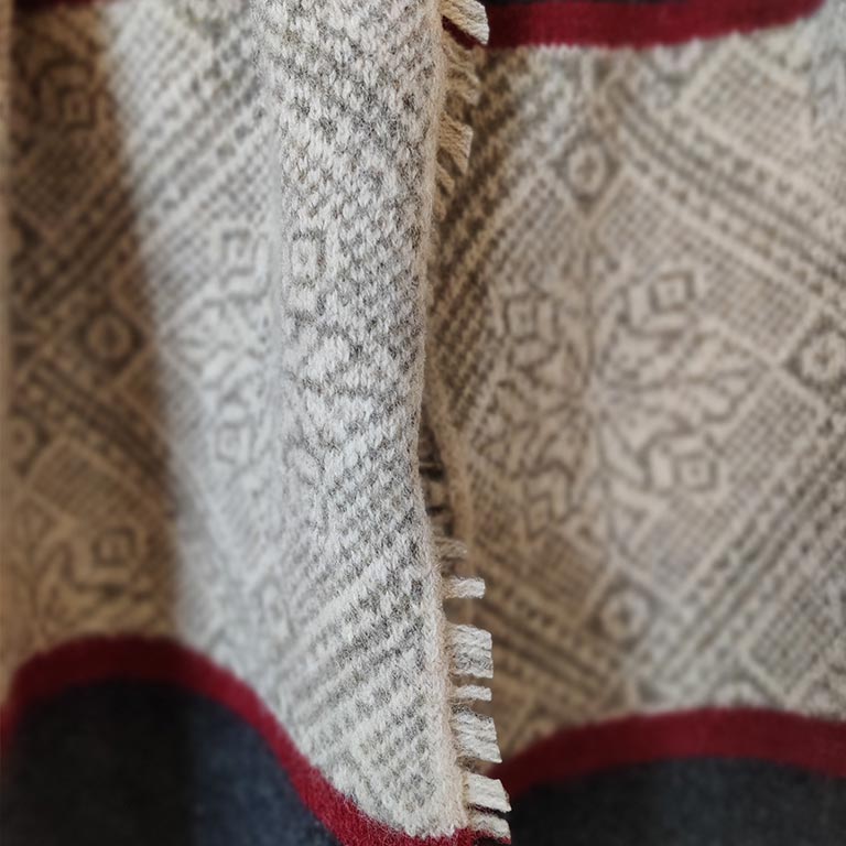 Ask Shawl - Charcoal sample - Image 4