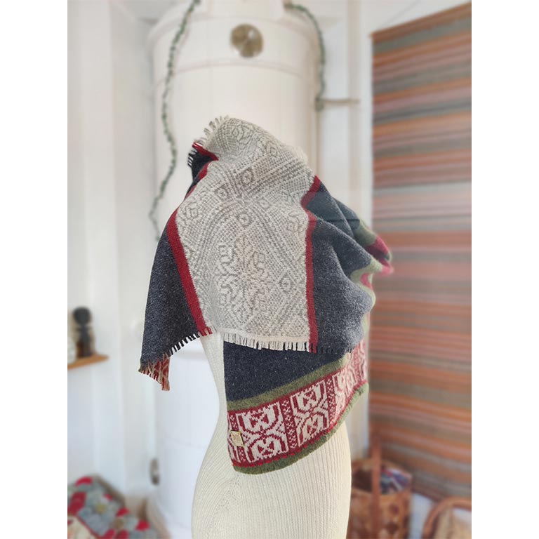 Ask Shawl - Charcoal sample - Image 3