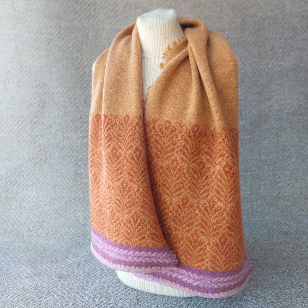 Vallsta Sjal - Ljust orange - Image 2
